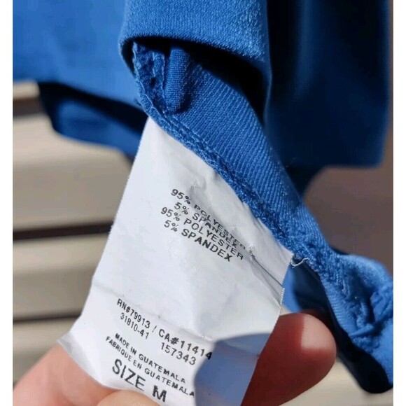 Oh Baby By Motherhood Womens Maternity Blouse Top Size Medium M Torquoise Aqua - Picture 6 of 10